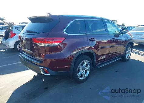 2018 Toyota Highlander Limited z USA, uszkodzony, nr VIN 5TDDZRFH2JS874440